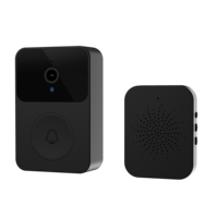 Sonnette de porte intelligente sans fil X9 avec vision nocturne HD et vidéo mobile à distance