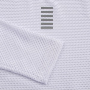 Người Đàn Ông Của Siêu Trọng Lượng Nhẹ Vòng Cổ Đi Xe Đạp Hàng Đầu Áo Sơ Mi Dài Tay Áo Thoáng Khí Độ ẩm-Wicking Cơ Sở Lớp Cho Đường Đi Xe Quần Áo - Product Image 3