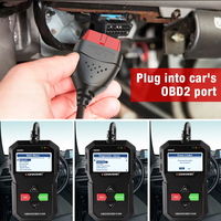 Barato Konnwei KW590 herramientas de diagnóstico de coche 16pin Handheld Car OBD2 escáner para coche Universal