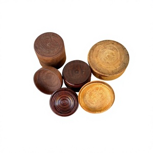 Pot à miel rond en bois artisanal avec couvercle à rabat, design classique, compatible avec le chauffage, passe au lave-vaisselle, hermétique, pour le stockage des aliments, utilisation en cuisine - Product Image 5