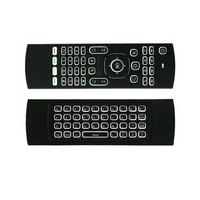 Prix d'usine universel de haute qualité Télécommande Smart TV pour MX3 2.4G Mini clavier sans fil avec rétroéclairage vocal Air Mouse