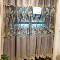Rideaux brodés haut de gamme Sunny Textile, style chinois moderne, pour salon et bureau