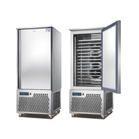 Réfrigérateur de cuisine commercial en acier inoxydable à température unique avec refroidissement par air - Machine de congélation rapide -45°C