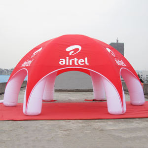 Tienda de Campaña Inflable Personalizada con Cubierta Impermeable Desmontable y Sistema de Ventilación para Campamentos de Larga Duración - Product Image 4
