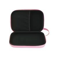 Trousse de Maquillage Portable Étanche en EVA avec Fermeture Éclair, Organisateur de Voyage pour Cosmétiques, Pinceaux de Maquillage, Articles de Toilette et Bijoux