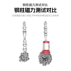 ZHCY Magnetic Ring <b>Screwdriver</b> <b>Bit</b> <b>Set</b> Phillips Head Electric Drill Accessory For General Repair And Maintenance 40 Chromium - Product Image 2