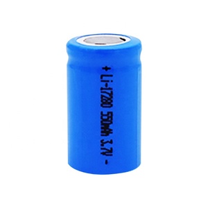 แบตเตอรี่ลิเธียมไอออนทรงกระบอกขนาดเล็ก รุ่น 14250 3.7V ชาร์จได้ ความจุ 500mAh 800mAh /ได้รับการรับรองมาตรฐาน CE - Product Image 5
