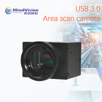 Cámara Industrial MindVision de Alta Resolución USB3.0, 4MP-12MP, Sensor de 1.1'', 23.5-88fps, Color/Monocromo, Obturador Global/Rodante