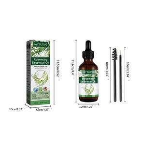 Jayswing น้ำมันหอมระเหยโรสแมรี่ใช้ได้หลายผลช่วยบำรุงเส้นผมให้ความชุ่มชื้นแก่เส้นผมที่หนาและบำรุงผิว - Product Image 4