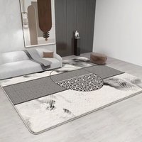 Tapis d'intérieur doux et moelleux en fausse fourrure de cachemire, antidérapant, décoration moderne pour la maison, salon, chambre à coucher, chambre d'enfant, plusieurs couleurs, OEM personnalisé