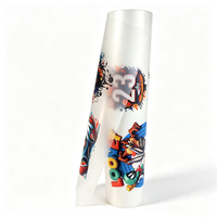 Film Transfer DTF PET untuk Pencetakan Kaos, TIS High Temperature Double Matte Hot Peel 30/33/40/42/50/60cm, Printer Inkjet