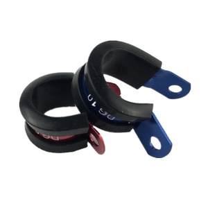Professional Cheap Price Car Tuning Parts Rubber Cushioned P Type <strong>Clips</strong> Fixing Hose <strong>Clamps</strong> - Product Image 6
