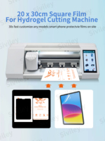 Grado AAAAA alto pegamento mate hidrogel TPU cobertura completa perfecta para modelos curvos película de corte de tableta para máquina cortadora de plotter
