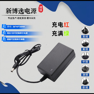 Xby 12.6V Lithium Battery Charger 30W <b>Smart</b> <b>Plug</b>-In For Laptop With Led Indicator - Product Image 3