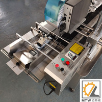 Machine de dépose d'autocollants multifonctions, en plastique, équipement de dépose automatique instantanée, impression de codes à barres, Machine de dépose