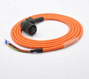 J3/J4 High Power <b>Cable</b> Is Used <b>for</b> Mitsubishi Motor-MR-PWCNS4-5M-L Power <b>Cable</b> High Flexible <b>Cable</b> 3M - Product Image 2