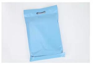 Muestra gratis logotipo personalizado Poly gracias Mailer para ropa verde Polymailer envío bolsa de correo con asa - Product Image 5