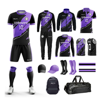Maillots de Football Respirants pour Hommes, Kits Personnalisés, Vestes et Survêtements, Ensemble d'Uniforme d'Équipe