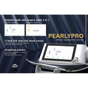 Tandheelkundig implantaatsysteem 7 inch LCD touchscreen duurzaam contra-hoek piezo-chirurgie tandheelkundig implantaatapparaat - Product Image 2
