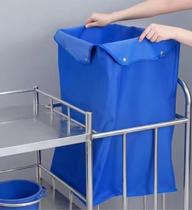 Hot Selling Hospital Nursing Cleaning <strong>Trolley</strong> <strong>Dressing</strong> <strong>Trolley</strong> Hospital Furniture Linen Cart - Product Image 4