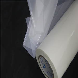 <span class=keywords><strong>Pellicola</strong></span> Termoadesiva <span class=keywords><strong>Impermeabile</strong></span> in PVC PET Rotolo Trasparente di Poliestere con Adesivo Termofusibile - Product Image 2