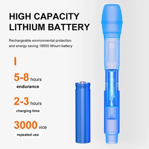 Không dây <span class=keywords><strong>Microphone</strong></span> G-MARK x220u UHF karaoke mic với lithium có thể sạc lại pin Receiver làm việc 5 giờ cho loa - Product Image 2