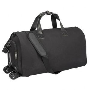 Bolsa de Viaje con Ruedas y Logotipo Personalizado de Fábrica BSCI, Bolsa de Lona Convertible en Bolsa para Ropa - Product Image 1