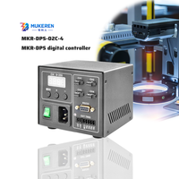 Contrôleur numérique PWM 4 canaux MUKEREN MKR-DPS, sortie 24V, alliage d'aluminium, contrôle indépendant de chaque source lumineuse, 65W-200W max