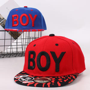 Cappellino Snapback per Bambini, Berretto da <span class=keywords><strong>Baseball</strong></span> Regolabile con Ricamo BOY, 54CM, 3-8 Anni, Cappello Estivo per Ragazzi e Ragazze - Product Image 2