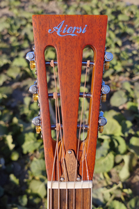 <span class=keywords><strong>Guitare</strong></span> résonnante à cône unique Aiersi, corps en laiton couleur soleil, trous de son Duolian F - Product Image 4