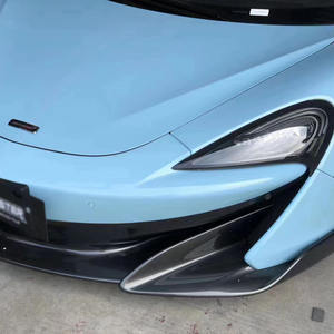 WRAPMASTER azul claro 1,52*17m cristal brillante PET PVC vinilo envoltura Película autoadhesiva cuerpo <span class=keywords><strong>coche</strong></span> envoltura para Auto envolver coches - Product Image 3