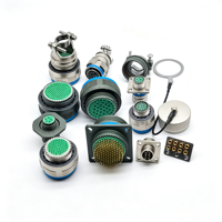 D38999/20FA98PN D38999 Series III Circular Electrical Connector 6 Pin Gold Plated Contacts IP67 D38999 Connector