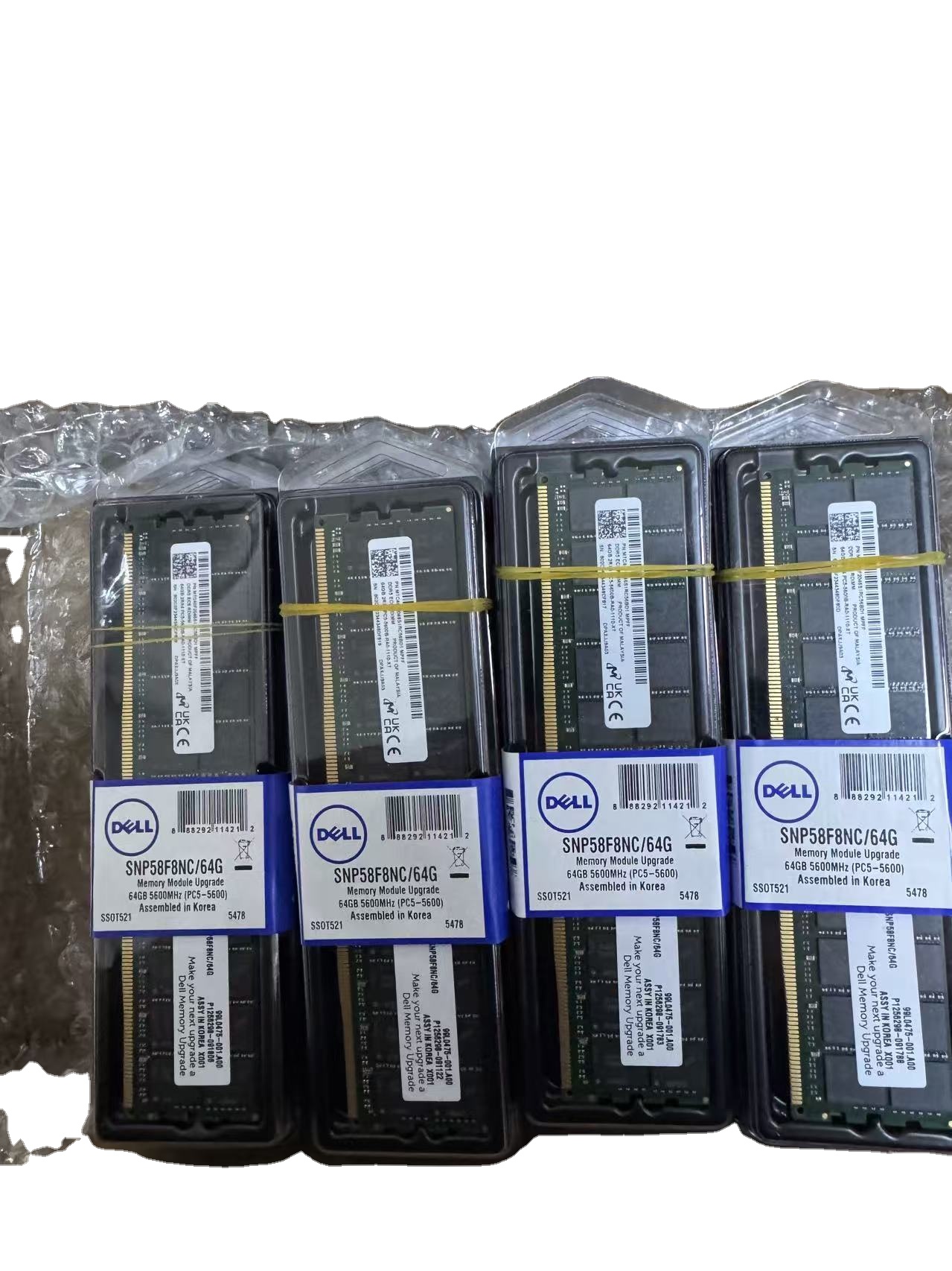 โมดูลหน่วยความจำ 64GB DDR4 3200 ECC