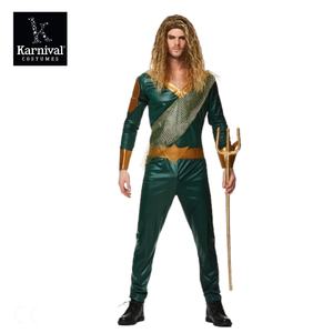 ODM Hombres Halloween Carnival Party Cosplay Disfraz TV Movie Inspirado Atlantis Sea King Venta completa ODM Top y pantalones - Product Image 2