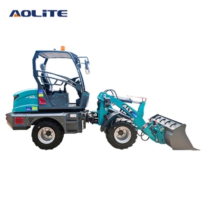 Aolite E612 giá rẻ Mini Battery Powered Bánh Xe Trang trại loader phía trước điện bánh loader 1.2ton Sản xuất tại Trung Quốc - Product Image 5