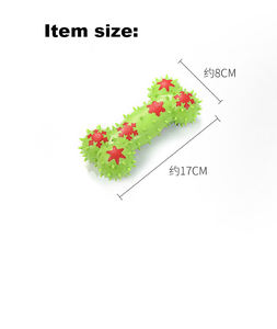 Produttore all'ingrosso denti puliti <span class=keywords><strong>bianco</strong></span> verde rosso natale <span class=keywords><strong>cane</strong></span> Tpr giocattoli - Product Image 3