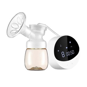 Ultra-thin Medical Grade Electric <strong>Silicone</strong> Breast Pump Portable Wearable Double <strong>Bra</strong> Breast Pump - Product Image 1
