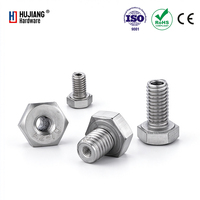 Sekrup Baut Hex Soket Eksternal Baja Tahan Karat M5-M20 Metrik Berlubang Produsen Sekrup Heksagonal Berlubang Sekrup Adaptor Jantan Betina