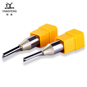 Bán Buôn Sẵn Sàng Để Vận Chuyển CNC Hai Sáo TCT Thẳng <span class=keywords><strong>Bits</strong></span> Carbide Cắt Thẳng Cho MDF, Ván Ép Và Các Tông - Product Image 2