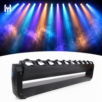 Projecteur LED mobile 10x40W haute luminosité RGBW 4-en-1 pour éclairage de scène dynamique avec 2 °   Contrôle DMX512 RDM pour événements DJ