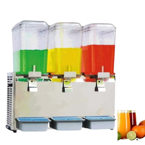 Dispensador Comercial de Bebidas Frías de Plástico para Frutas, Máquina Mezcladora y Extractora de Naranjas M01 - Product Image 4
