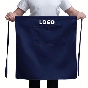 Tablier de travail avec poche, tabliers maçonniques, uniforme de restaurant, cuisine, personnalisé - Product Image 2