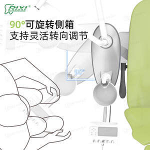 Lampe LED dentaire 80x160mm six ampoules double couleur pour éclairage de fauteuil dentaire - Product Image 5