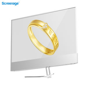 Affichage transparent double face <span class=keywords><strong>OLED</strong></span> Smart <span class=keywords><strong>TV</strong></span> de 30 pouces Affichage numérique et affiche les expositions des joueurs publicitaires - Product Image 1