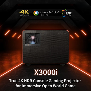 Proyector Láser Inteligente para Juegos X3000i 4K UHD de Tiro Corto, Baja Latencia de Entrada, Android TV, Cine en Casa - Product Image 4