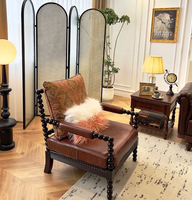 Chaise moderne en bois massif pour restaurant et hôtel