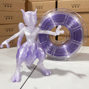 Filamento PETG para Impresión 3D, Cristal Arcoíris Degradado Uva, 1kg, Sin Atascos, Sin Olor, Sin Residuos - Product Image 2
