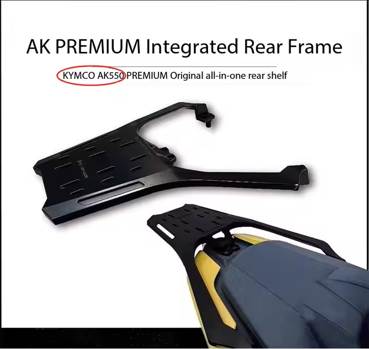 For Ak550 Kymco Motorcycle High Quality Aluminum Alloy Luggage Rack Top ...
