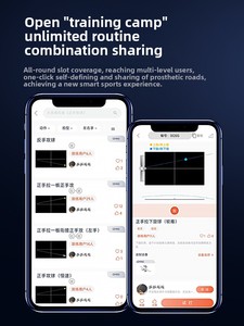 Omni Chuyên Nghiệp Bóng Máy Ứng Dụng Điều Khiển Lập Trình Miễn Phí Xách Tay Huấn Luyện Viên Cho Nhà Thực Hành Bóng Bàn Robot - Product Image 4