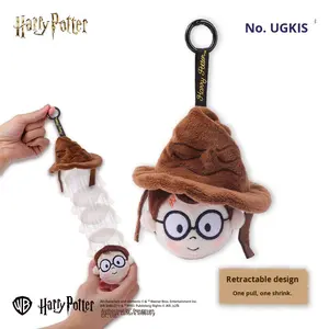 Pendentif Chapeau de Tri Authentique, Peluche Extensible à Rebond Rapide en Coton PP, Porte-clés <span class=keywords><strong>Interactif</strong></span>, Cadeau Amusant - Product Image 2